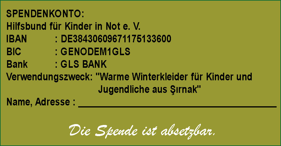 SpendenkontoSirnak